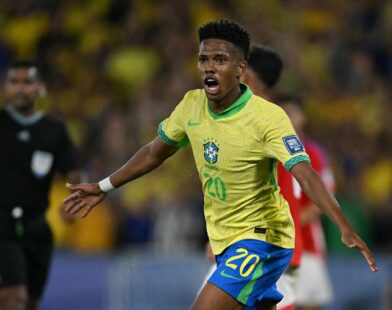 Estevao youngest Brazil goalscorer