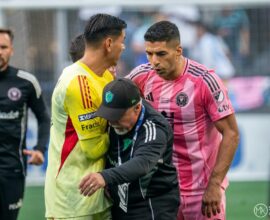 Luis Suarez spitting ban