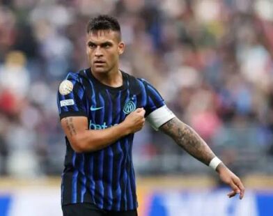 Lautaro Martinez starting XI