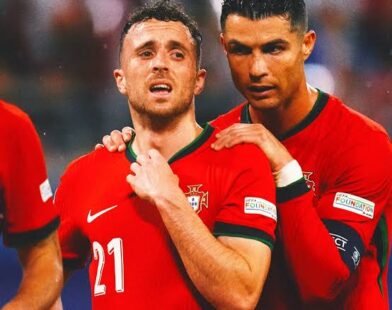 Ronaldo tribute to Jota