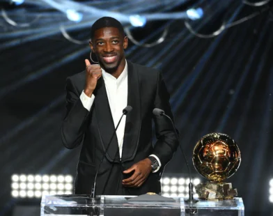 Ousmane Dembélé Ballon d'Or 2025