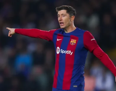 Lewandowski critics response at Barca