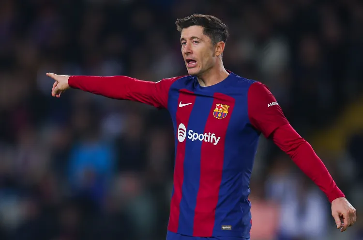 Lewandowski critics response at Barca