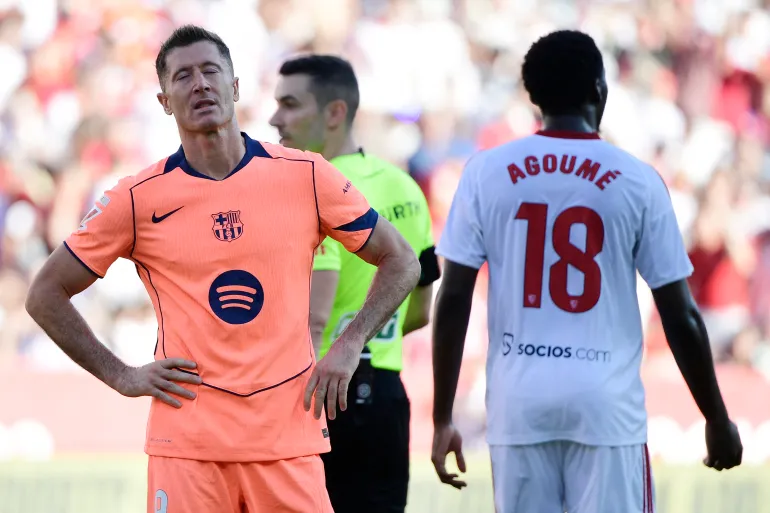 Barcelona 4-1 defeat to Sevilla