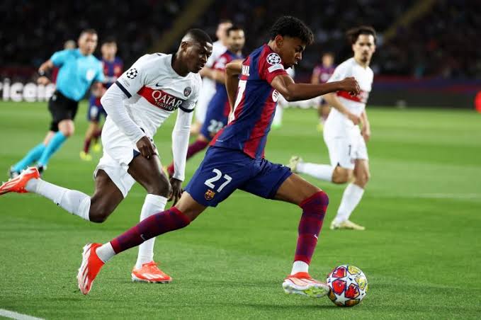 PSG Barcelona Champions League