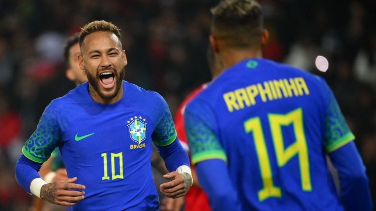 Neymar and Raphinha omission