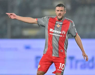 Jamie Vardy first Serie A start