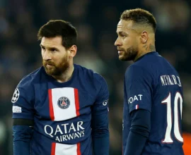 Neymar Messi reunion