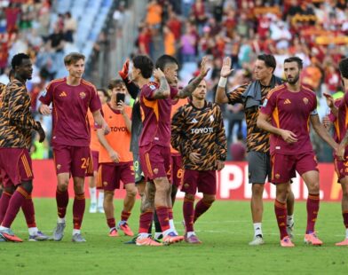 Roma top of Serie A