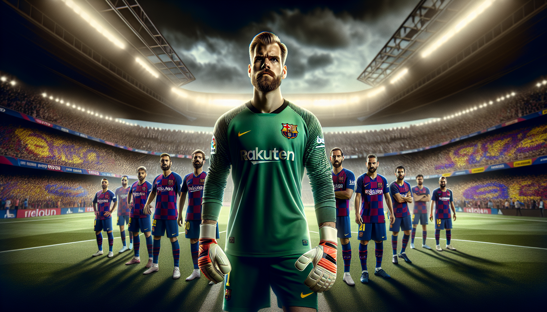 Barcelona starting lineup: Ter Stegen starts