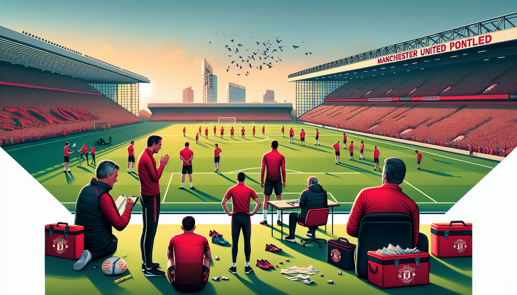 Manchester United training absence ahead Bournemouth