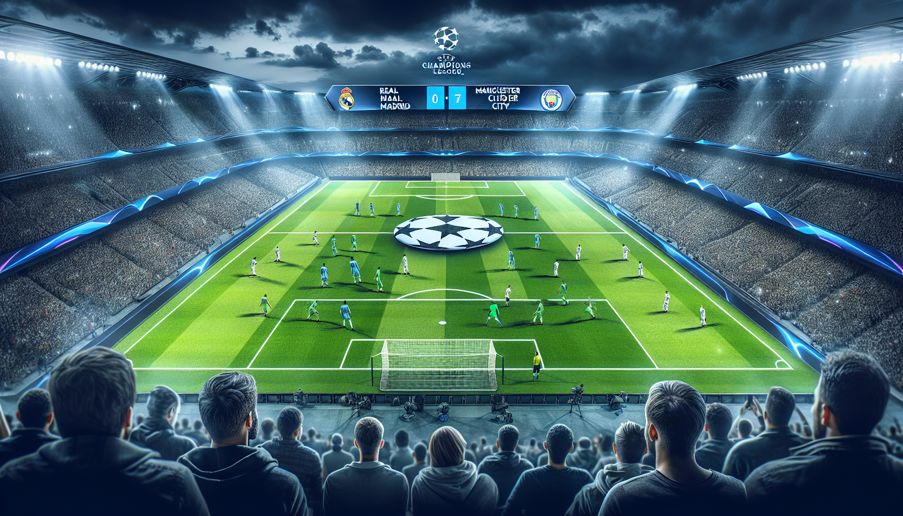 Real Madrid Manchester City lineups - UCL clash