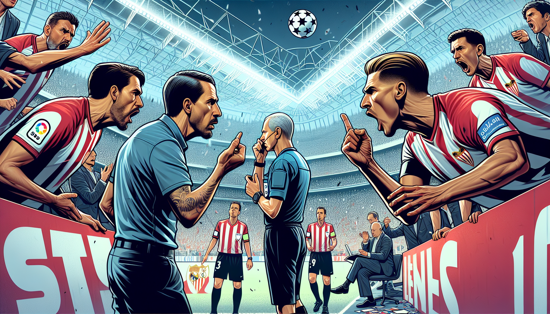 Sevilla refereeing controversy: Almeyda reacts