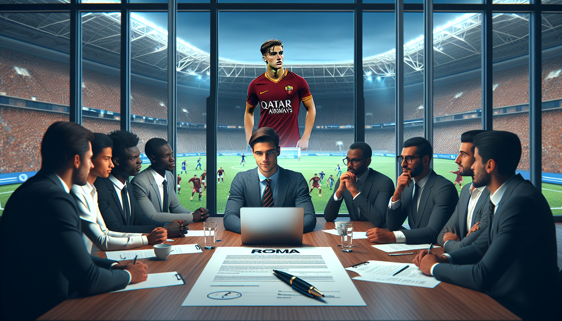 Zirkzee Roma loan move: Roma-United talks