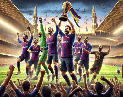 Barcelona Super Cup triumph Barca beat Madrid in Jeddah