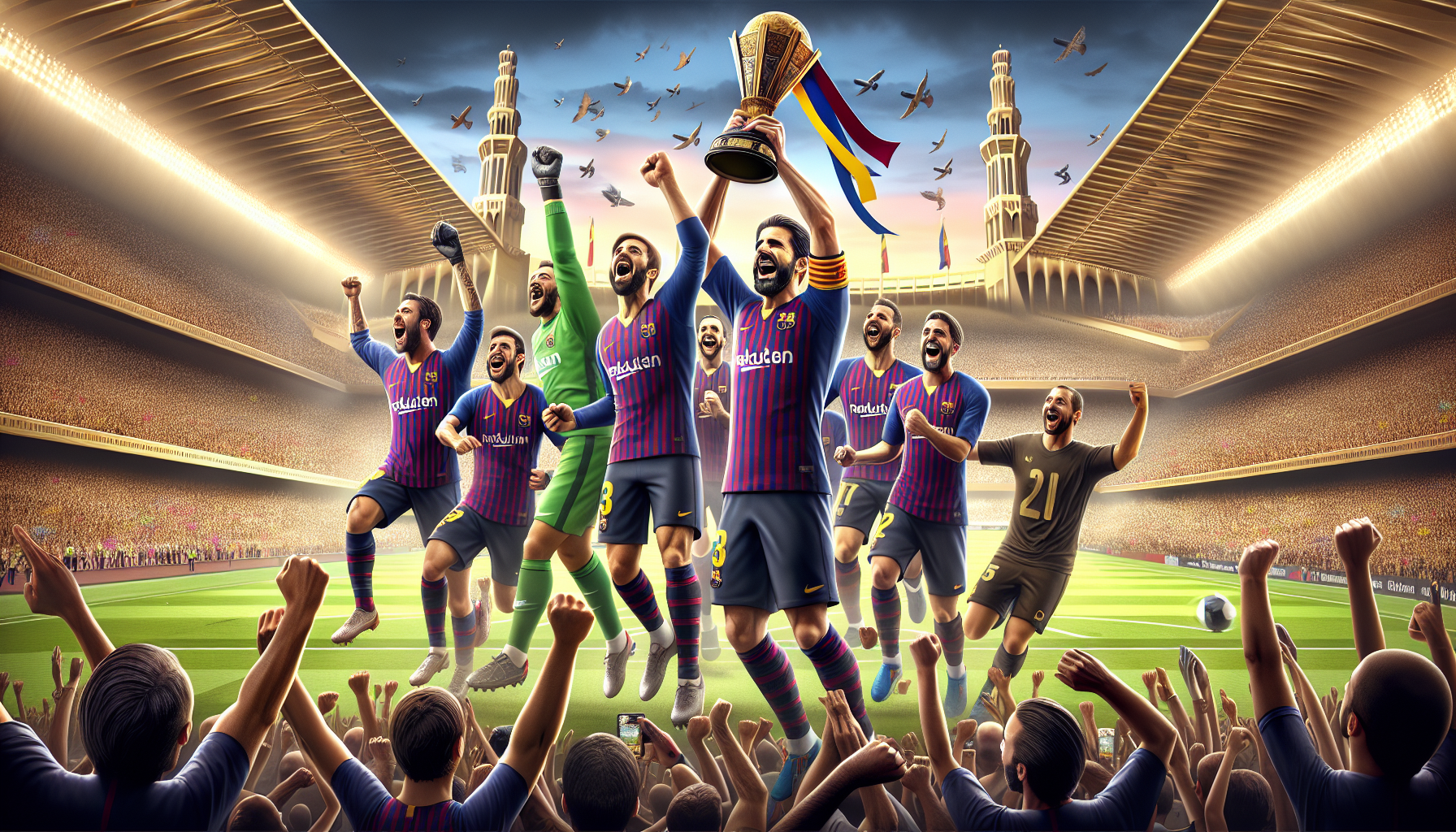 Barcelona Super Cup triumph Barca beat Madrid in Jeddah