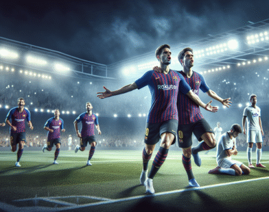 Barcelona dramatic win seals La Liga lead