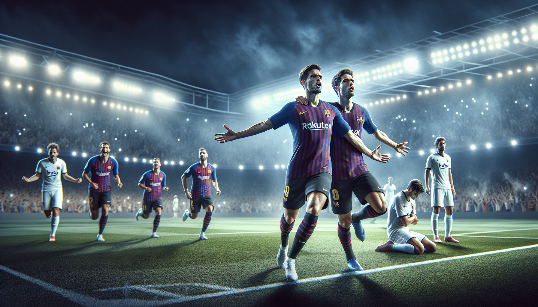 Barcelona dramatic win seals La Liga lead