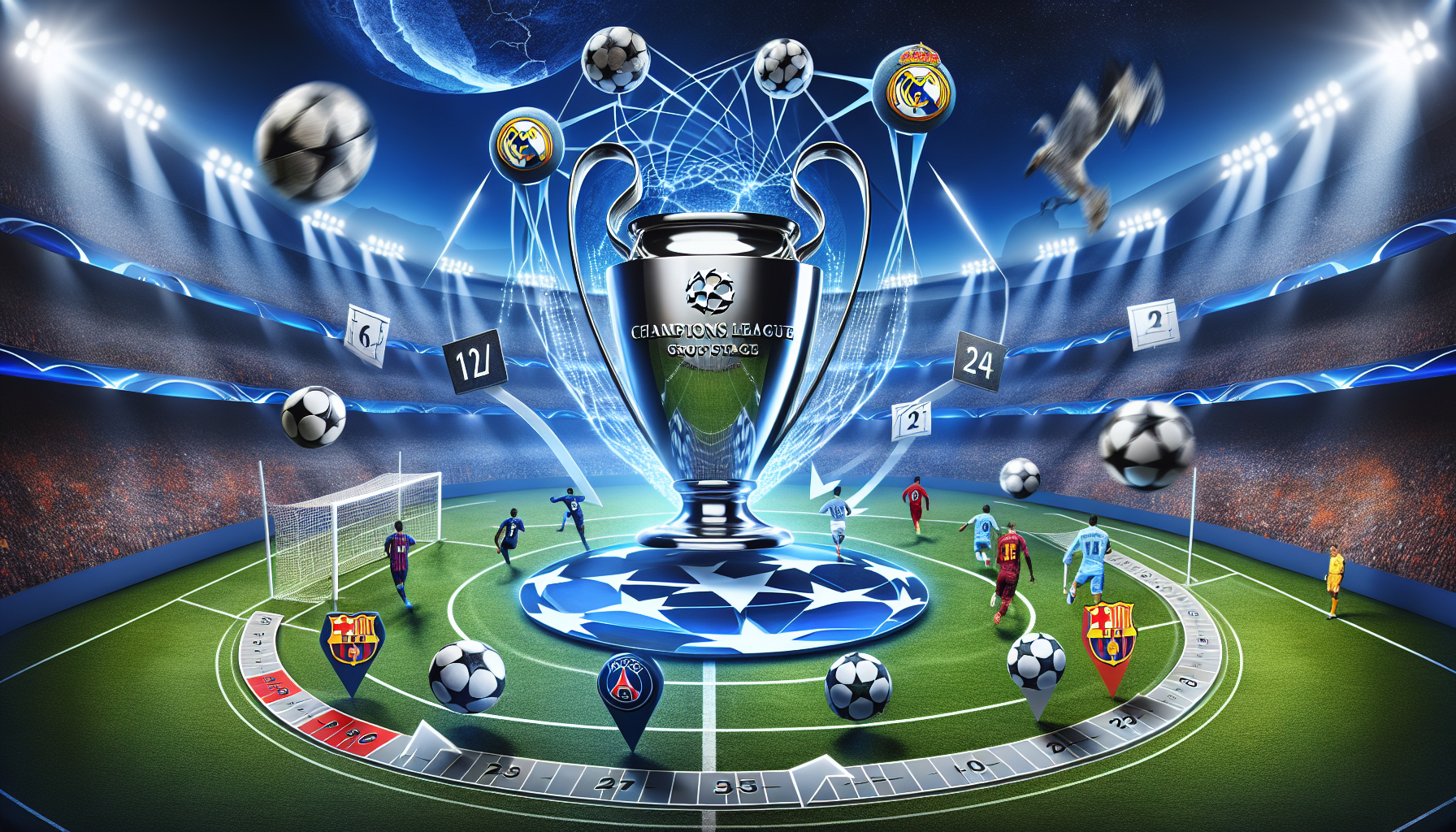 Champions League playoff danger: Big clubs in jeopardy