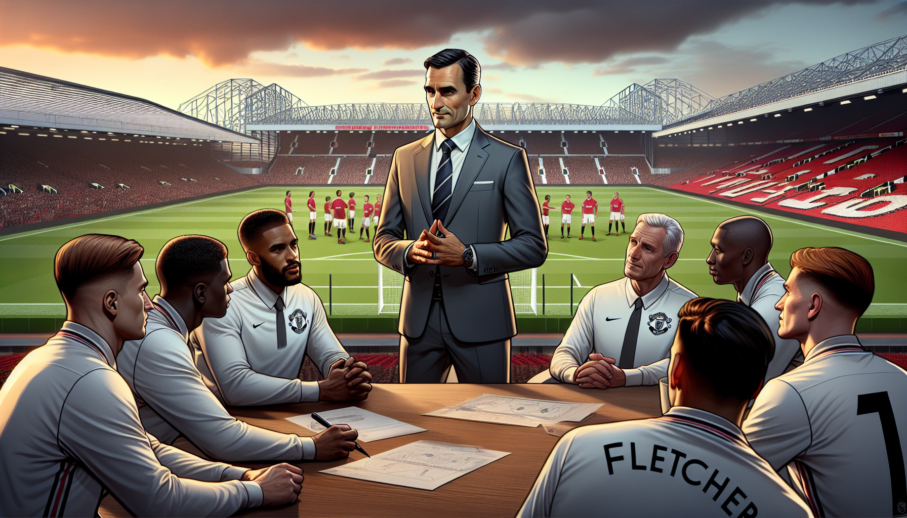 Darren Fletcher United coach: Ferguson blessing