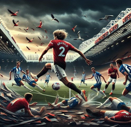 Gruda shines in United loss as Brighton stun United