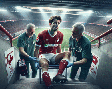 Jakic tunnel stairs injury: Augsburg Update