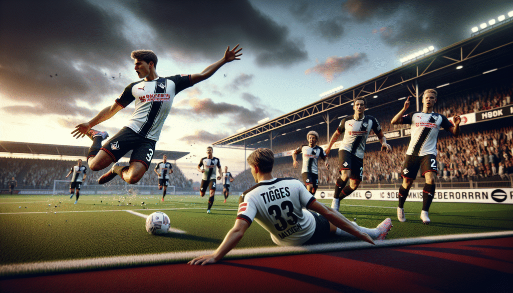 Paderborn third place win: Tigges brace seals comeback