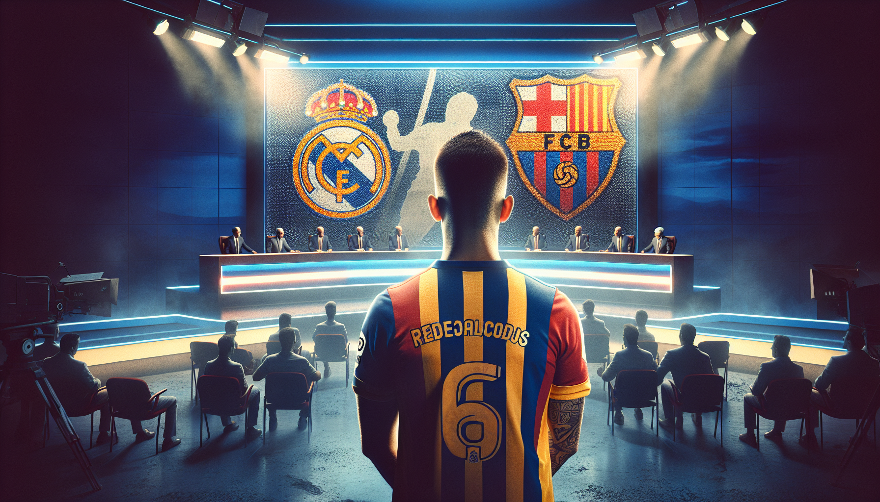 Arshavin Barcelona Real Madrid swipe - Analysis